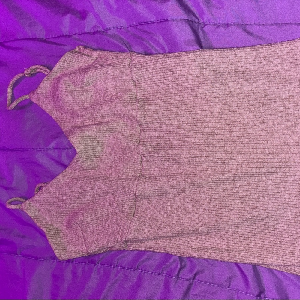Tan jumpsuit